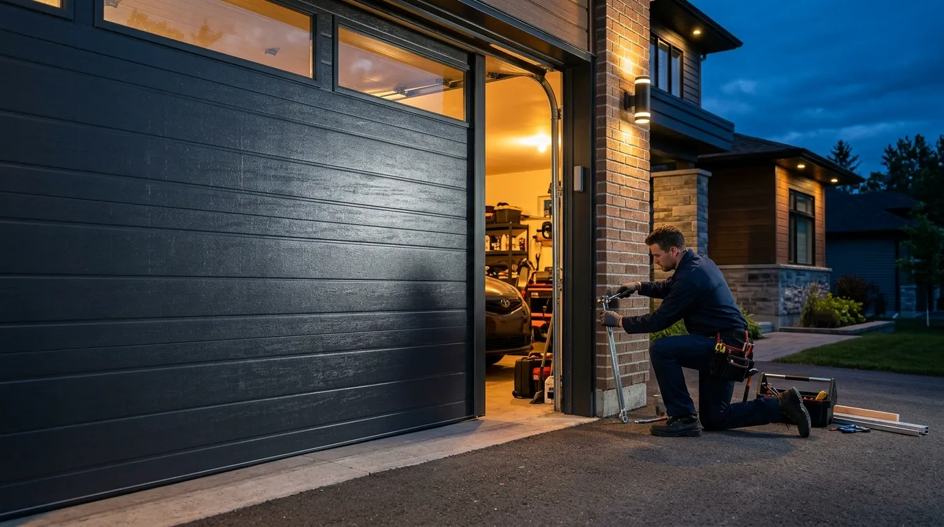 Garage door work by Hickory Garage Door Pros in Hickory, NC