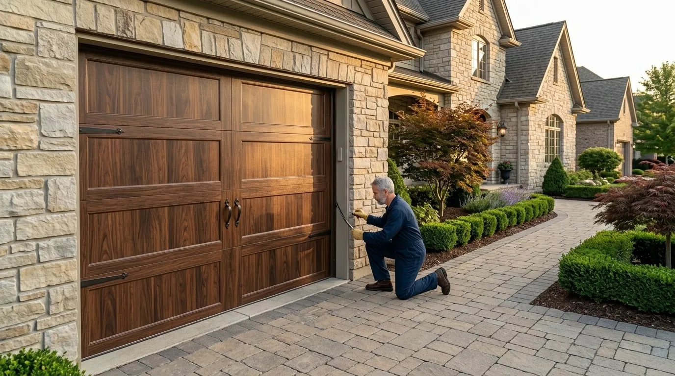 Garage door work by Hickory Garage Door Pros in Hickory, NC