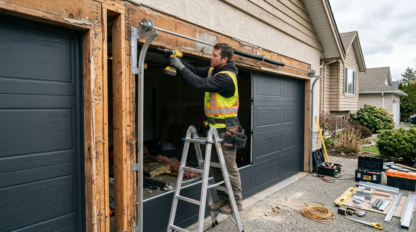 Garage door service in Hickory, NC