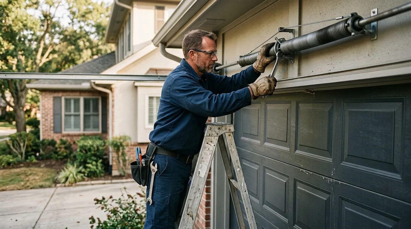 Garage door service in Hickory, NC