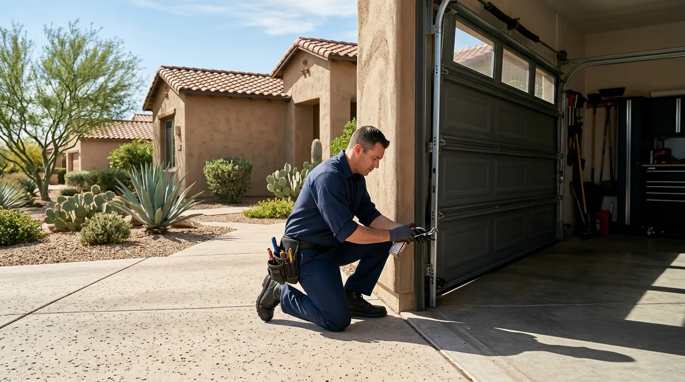 Garage door service in Hickory, NC