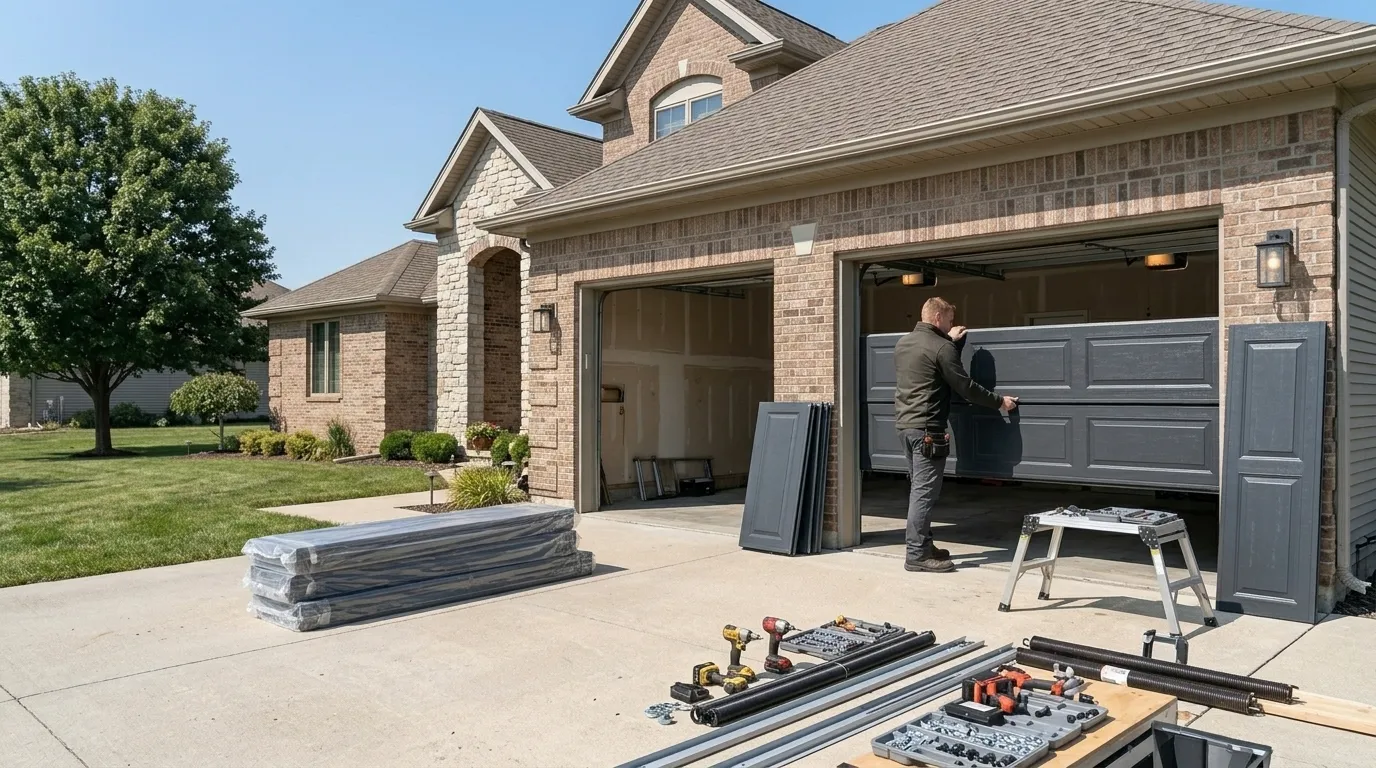 Garage door service in Hickory, NC